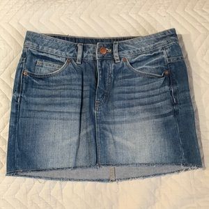 Denim Mini Skirt